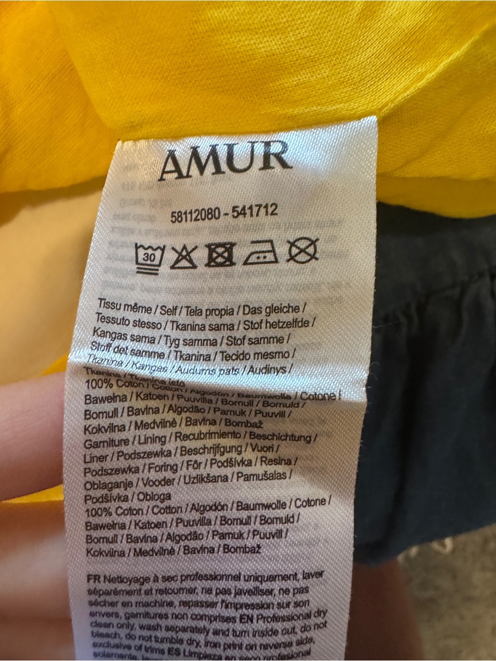 Amur Yellow Floral Dress - Picture 6 of 10
